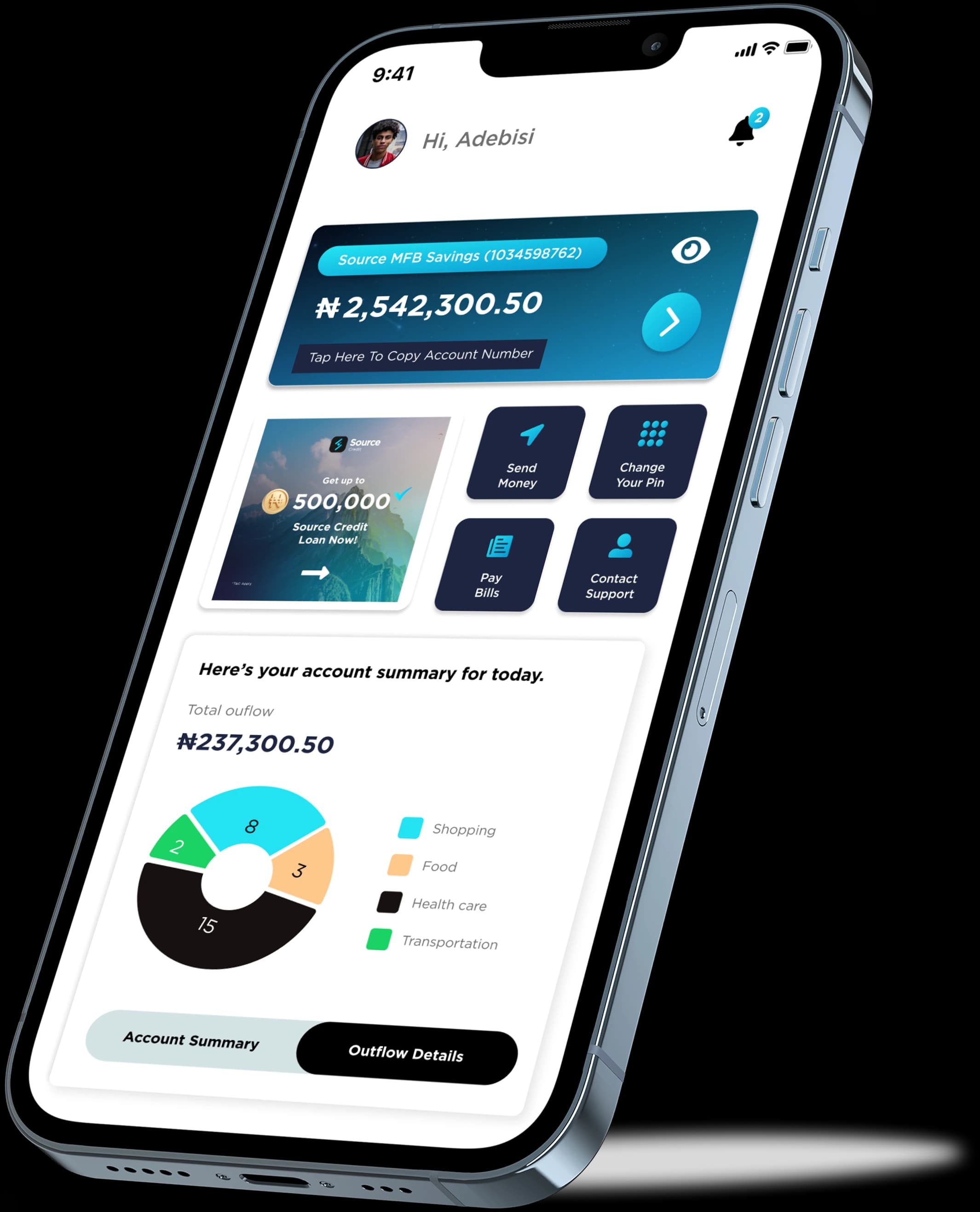 Source Mobile app preview